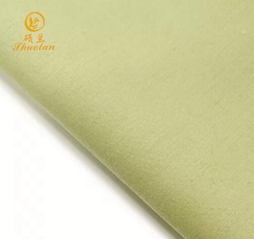 100% cotton plain weaved fabric