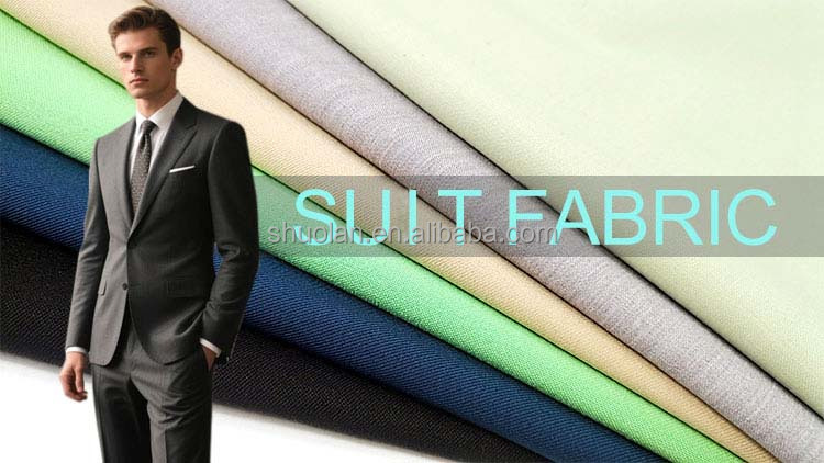 Polyester Viscose TR Suiting Mens Suit Fabric for Wholesale and Garment Polyester Viscose TR Suiting Mens Suit Fabric for Wholesale and Garment