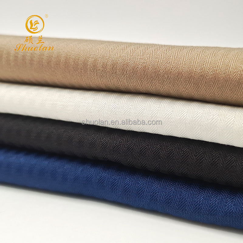 2025 New Product Factory Price Flags Solid Texture Skin Friendly Pocketing CVC Polyester Cotton Fabric