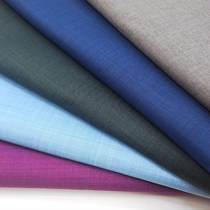 Fabrics and Textiles Wholesale TR Polyester Rayon Spandex Trousers Pants Man Suit Fabric for Clothing