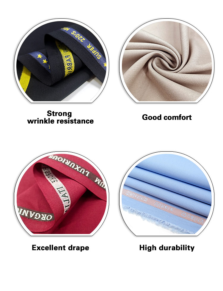 Textile Tr Arab Robe Muslim Islamic Polyester Viscose Fabric Tr Thobe Fabric