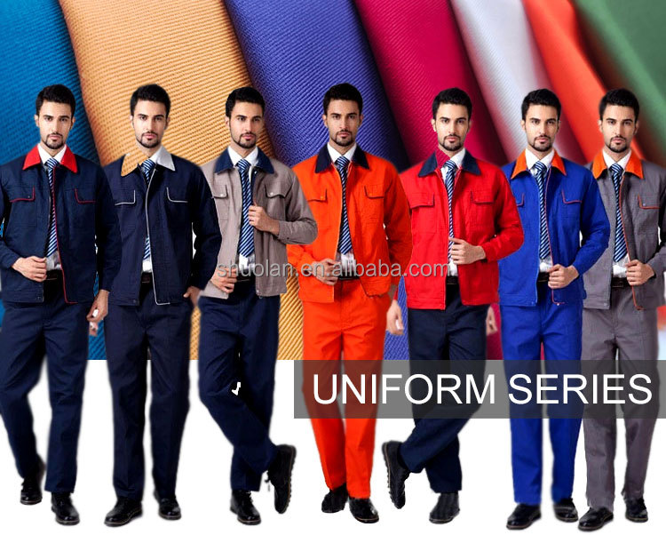 Factory Outlet Wholesale Good Price Waterproof Anti-wrinkle Clear Texture Uniform Workwear CVC Cotton Polyester Fabric