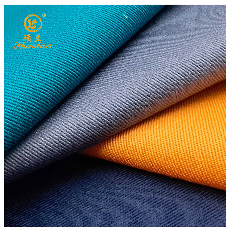 Factory Outlet Wholesale Good Price Waterproof Anti-wrinkle Clear Texture Uniform Workwear CVC Cotton Polyester Fabric