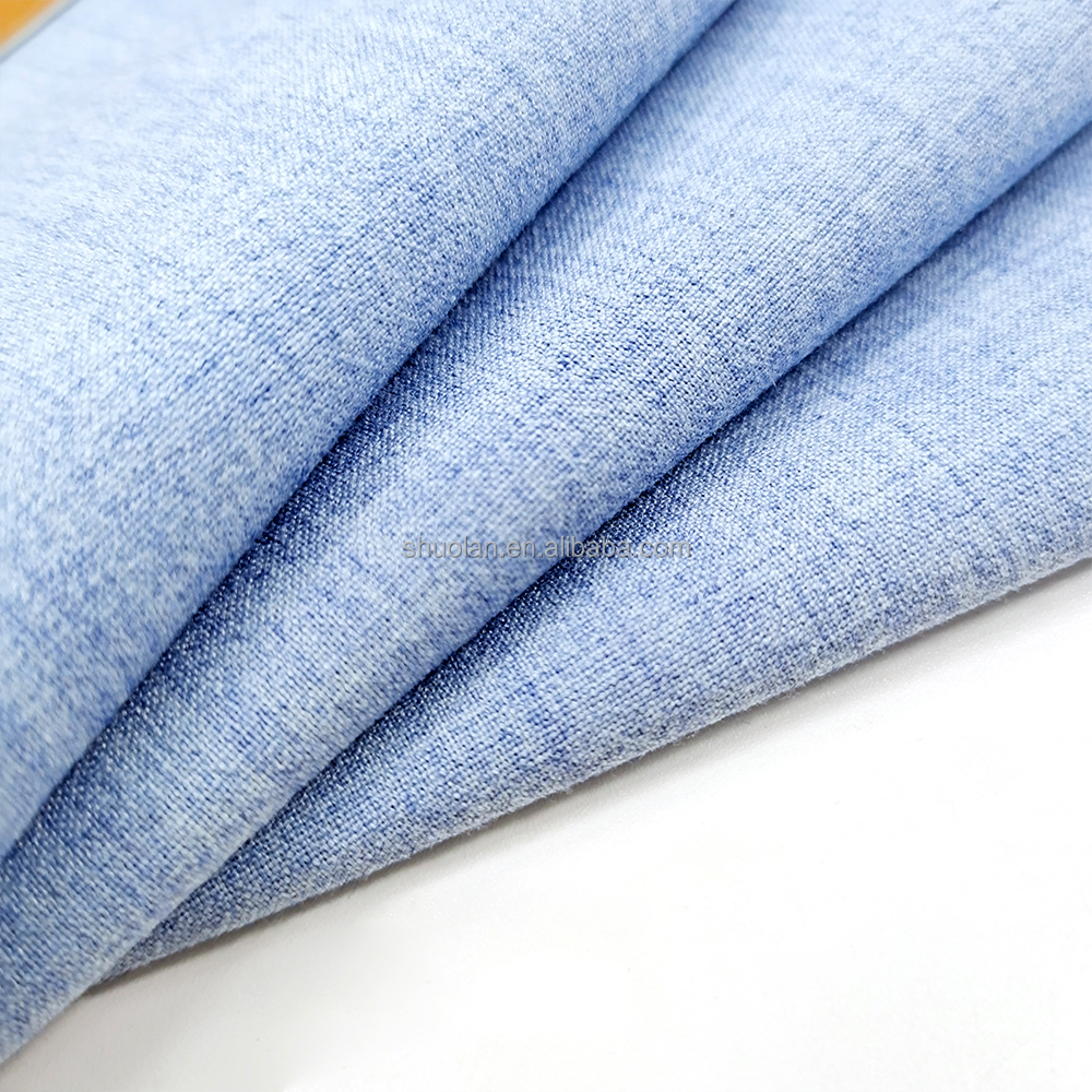 Factory Outlet High Quality Solid Texture Breathable Soft Men Women's Suit Uniforms TR Polyester Rayon Viscose Fabric