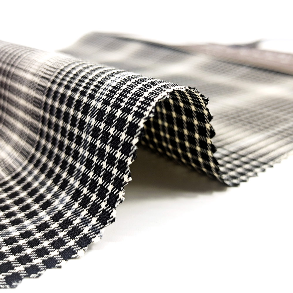 Hot Sale High Quality Double Sided Spandex Polyester Rayon TR Fabric Knit for Garment Skirt