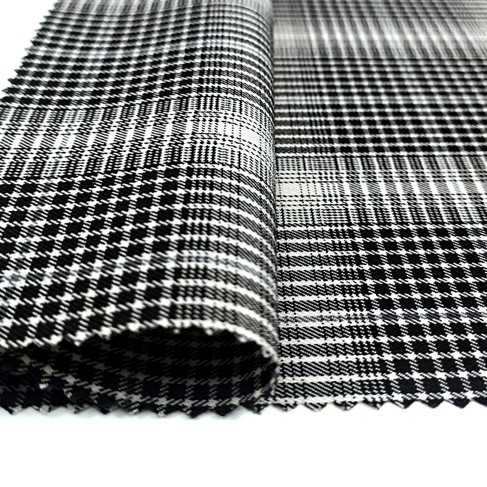 Hot Sale High Quality Double Sided Spandex Polyester Rayon TR Fabric Knit for Garment Skirt