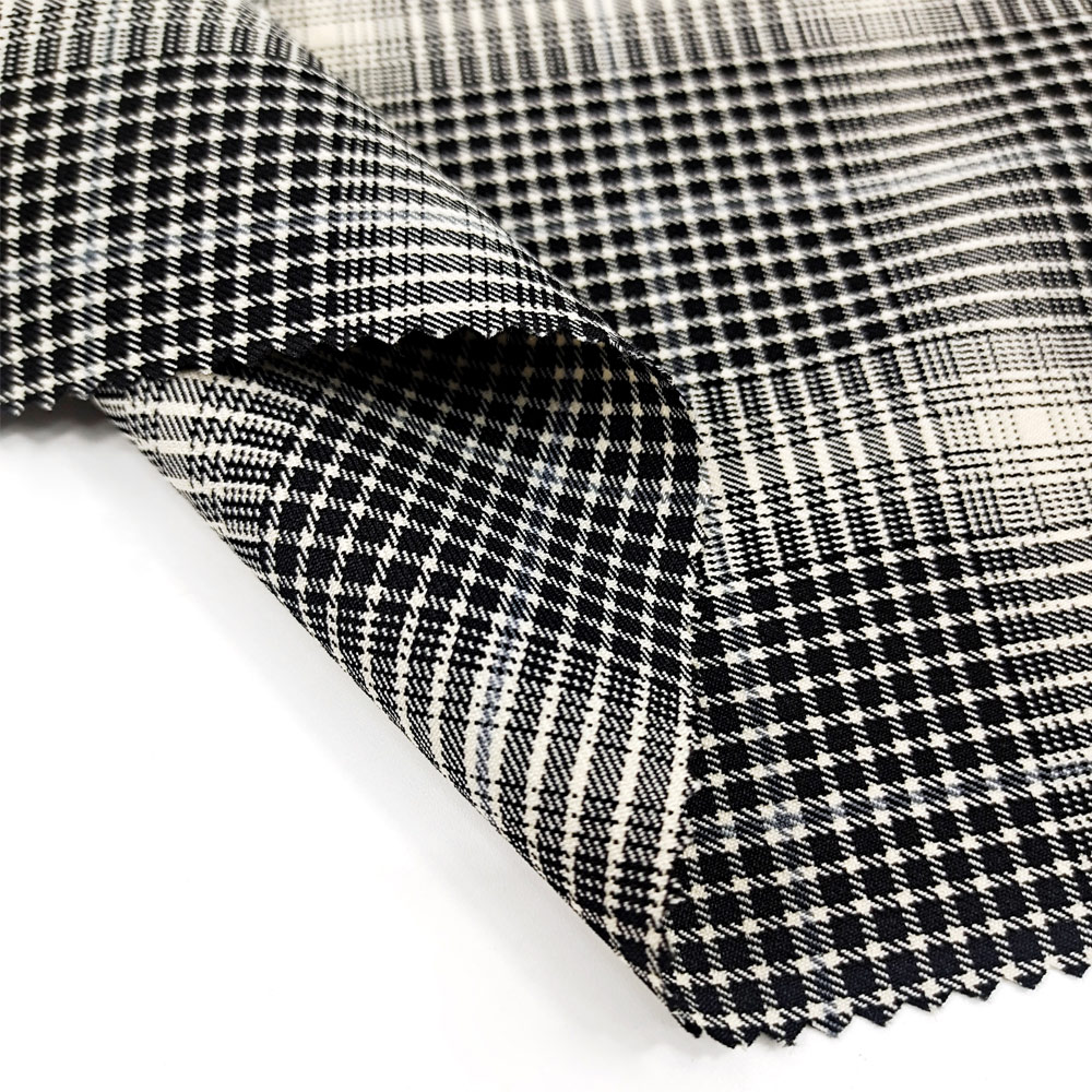 Hot Sale High Quality Double Sided Spandex Polyester Rayon TR Fabric Knit for Garment Skirt
