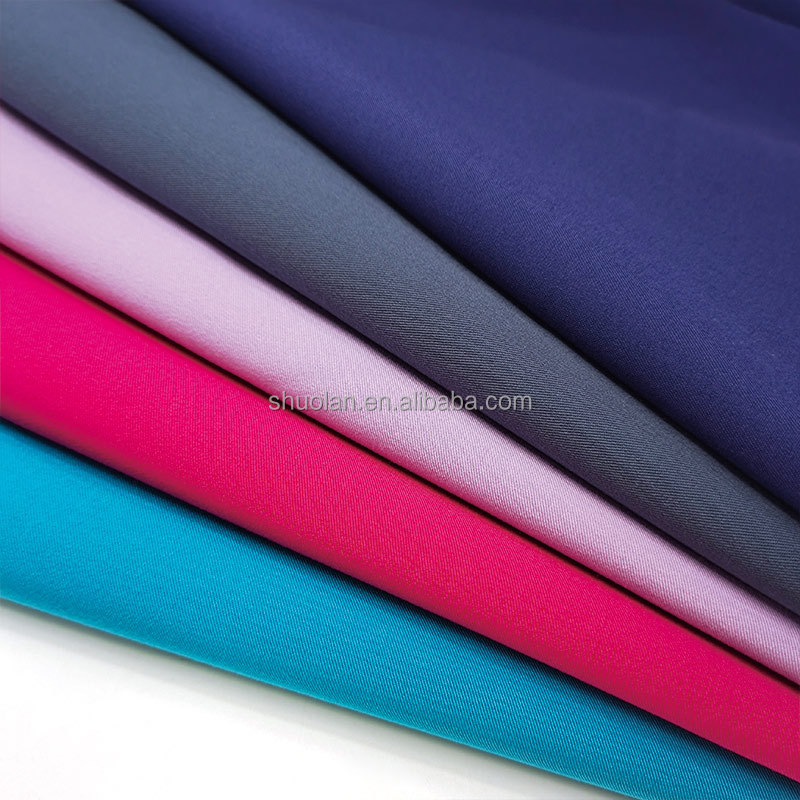 Hot Sale Woven Polyester Rayon Spandex Tr Material Breathable Stretch Medical Hospital Scrub Fabric for Boys Girls Uniforms