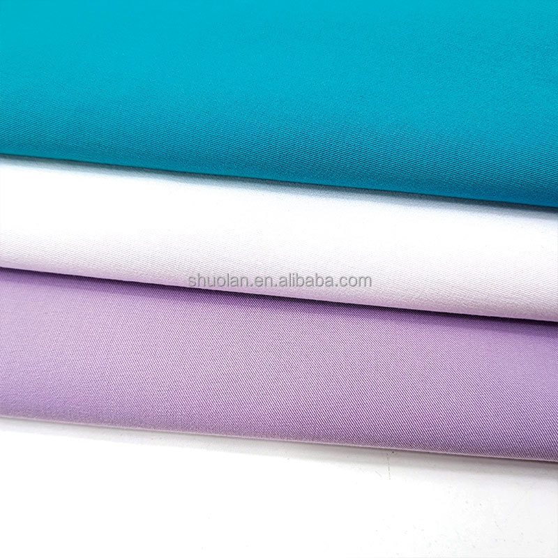 Polyester Rayon Stretch Fabric Tr Material Fabric Hospital Nurse Uniform Scrubs Fabric Scrub Set for Medical Uniforms