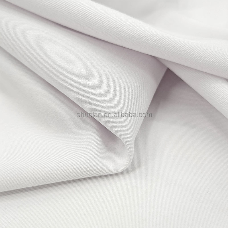 Polyester Rayon Stretch Fabric Tr Material Fabric Hospital Nurse Uniform Scrubs Fabric Scrub Set for Medical Uniforms