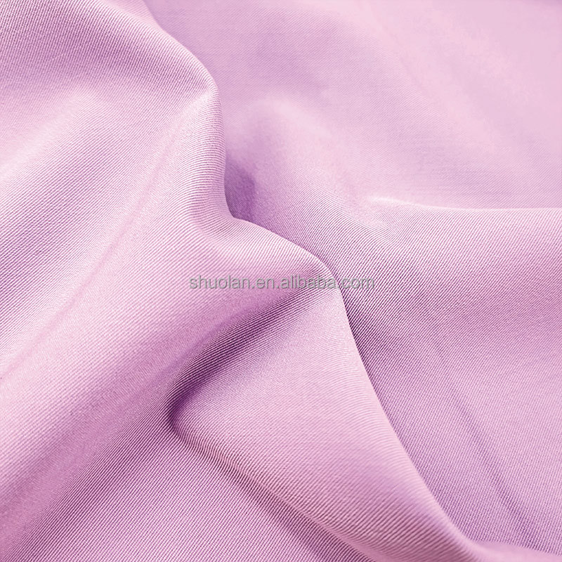 Polyester Viscose Spandex Fabric 2 4 Way Stretch Uniform Suiting Twill Fabric Medical Scrubs Fabric