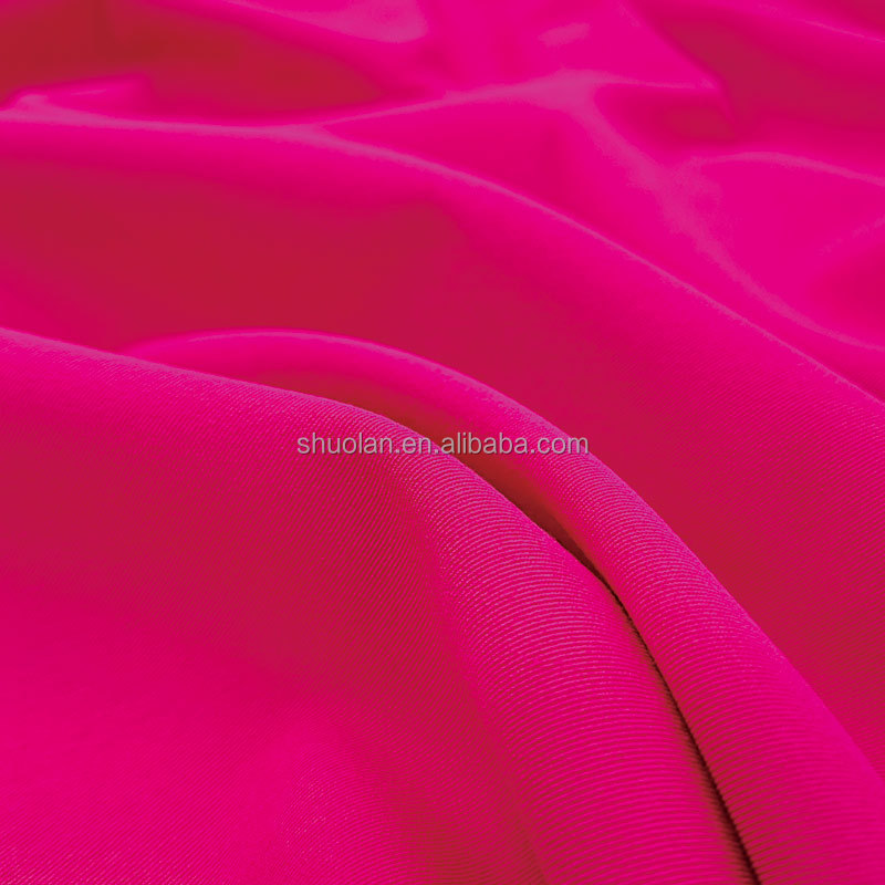 Hot Selling Twill Woven Recycle TR Crepe Elasticity Suit Suiting Fabric Materials With Medical Clothes Fabric