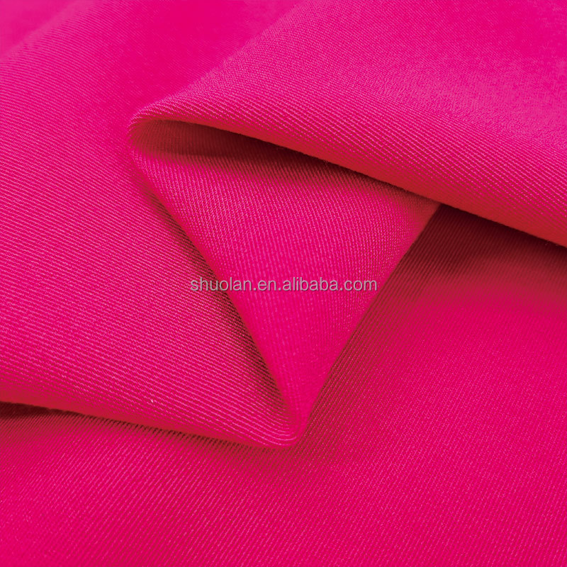 Hot Selling Twill Woven Recycle TR Crepe Elasticity Suit Suiting Fabric Materials With Medical Clothes Fabric