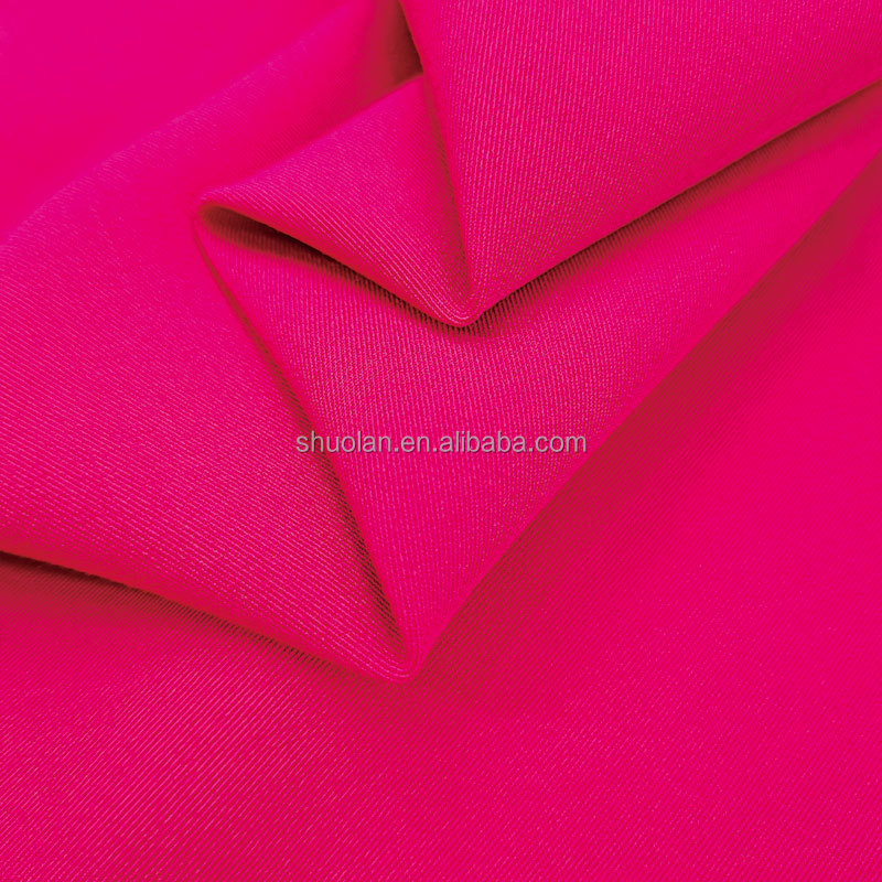 Hot Selling Twill Woven Recycle TR Crepe Elasticity Suit Suiting Fabric Materials With Medical Clothes Fabric