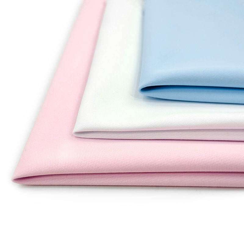 Anti Bacterial Anti Static Electricity Twill Medical Scrubs Uniforms Polyester Cotton Fabric