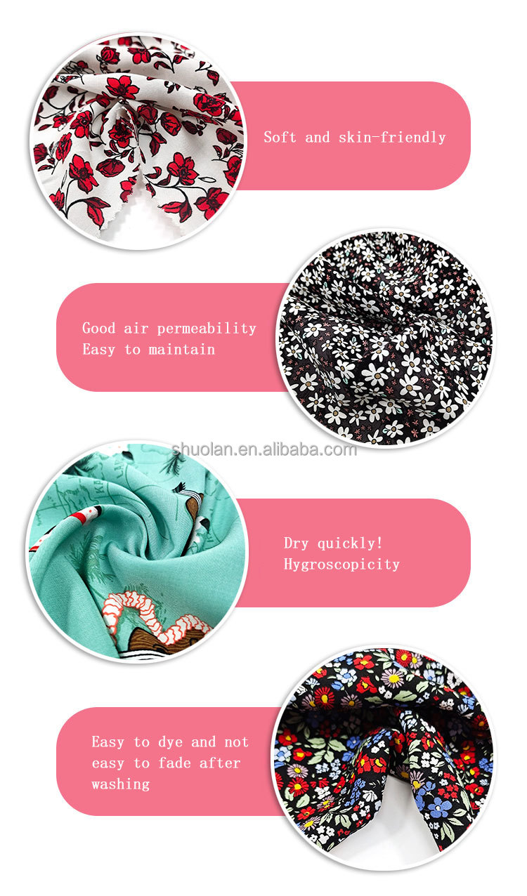 Hot Sale Female Woven Custom Rayon Stripes Design Jacquard Viscose Fabric