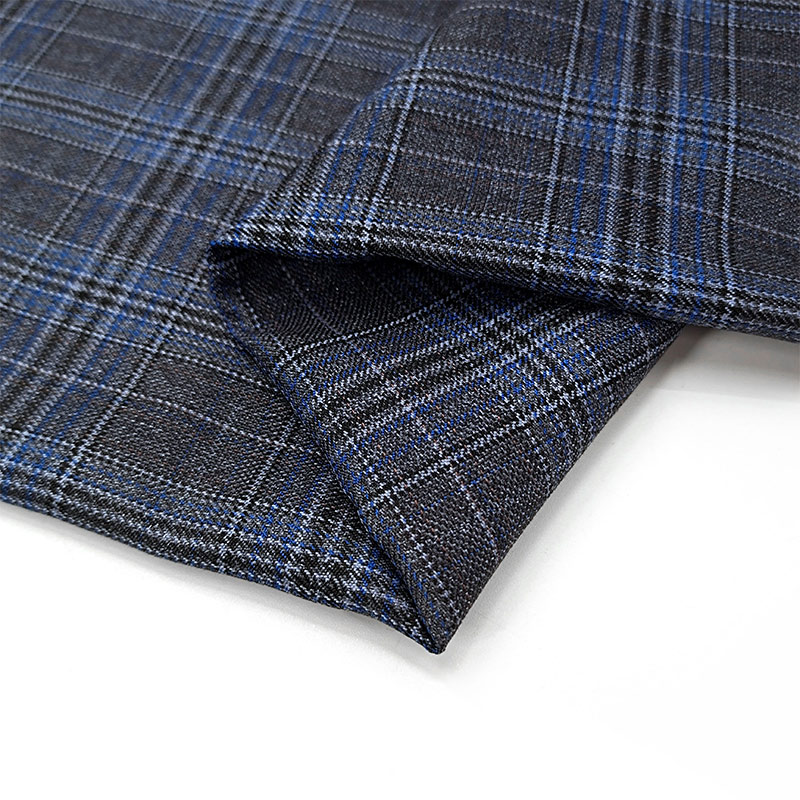 Men's TR Suit Fabric with English Selvedge Wholesale Materials for Uniforms