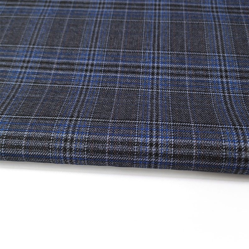 Men's TR Suit Fabric with English Selvedge Wholesale Materials for Uniforms