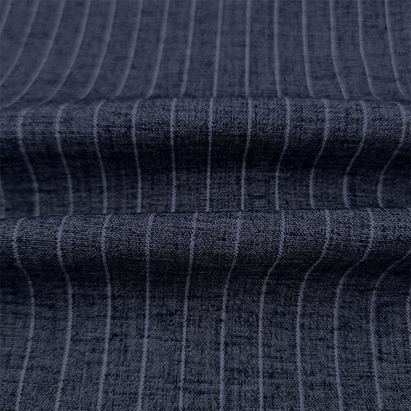 Factory Stock Yarn Dyed Linen Stripe Fabric for Shirts and Dress