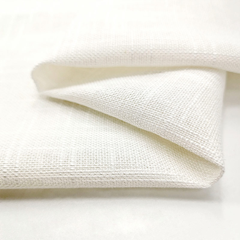 Factory Stock Yarn Dyed Linen Stripe Fabric for Shirts and Dress
