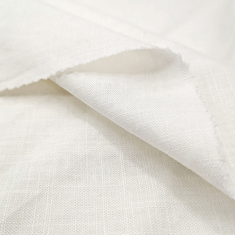 Soft Blend Dress Summer White Clothing Pure Roll Soft Printed Linen Cotton Fabric Soft Blend Dress Summer White Clothing Pure Roll Soft Printed Linen Cotton Fabric