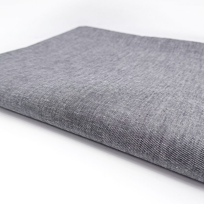 Wholesale Organic Woven Technics for Women's Sustainable Skirts Dresses Cotton Printed Linen Fabric