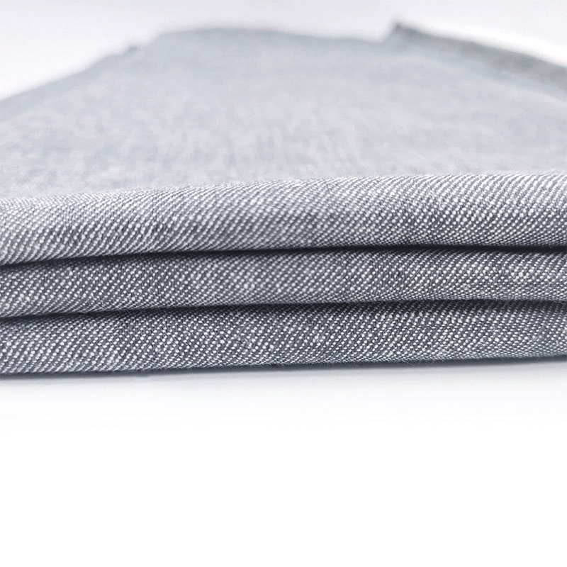 Wholesale Organic Woven Technics for Women's Sustainable Skirts Dresses Cotton Printed Linen Fabric