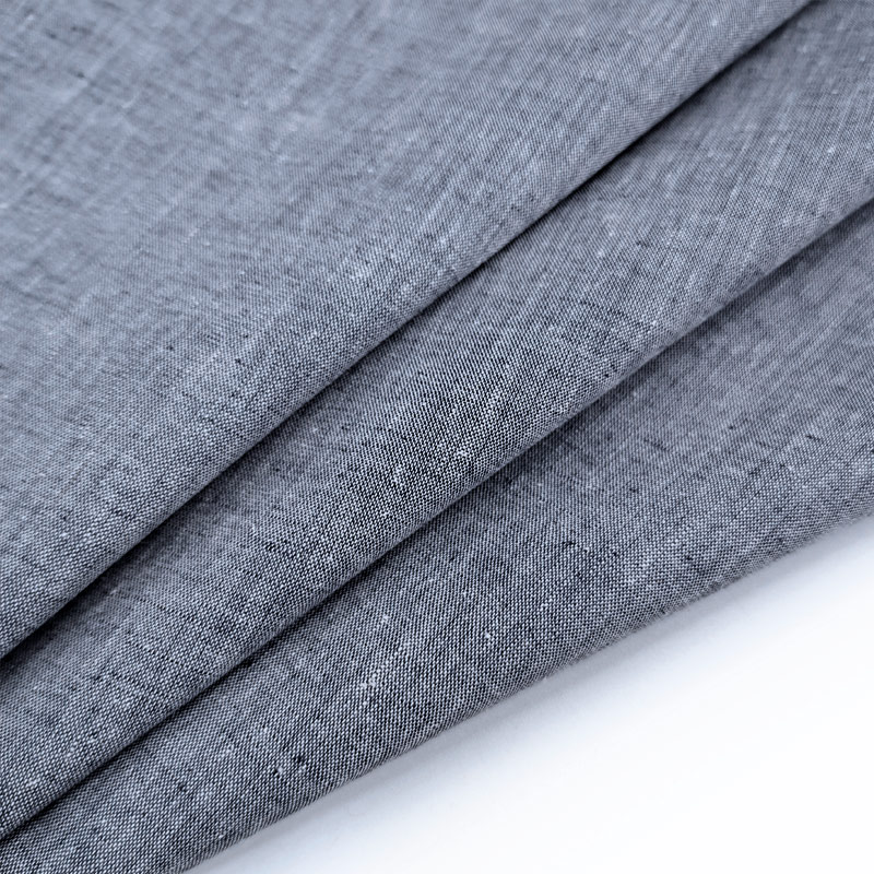 Brand New Organic Ramie Stonewashed Woven for Garments Dresses Plain Dyed Upholstery Use Linen Fabric