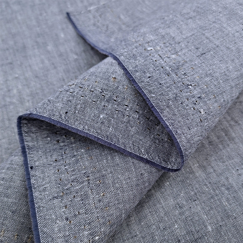 Linen Cotton Woven Blackout Fabric Dresses Blouses Shirts Organic Eco-Friendly Dyed Patterns Linen Cotton Woven Blackout Fabric Dresses Blouses Shirts Organic Eco-Friendly Dyed Patterns