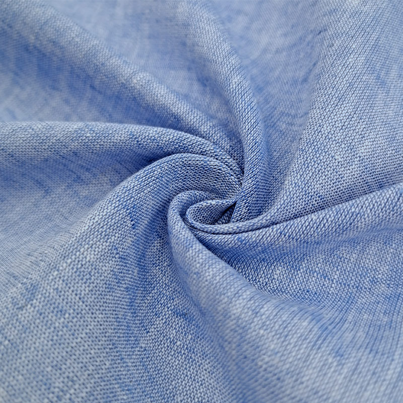 New Design Linen Cotton Plain Woven Fabric Soft Breathable Dyed Solid Fabric New Design Linen Cotton Plain Woven Fabric Soft Breathable Dyed Solid Fabric