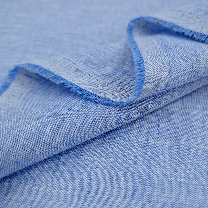 New Design Linen Cotton Plain Woven Fabric Soft Breathable Dyed Solid Fabric New Design Linen Cotton Plain Woven Fabric Soft Breathable Dyed Solid Fabric