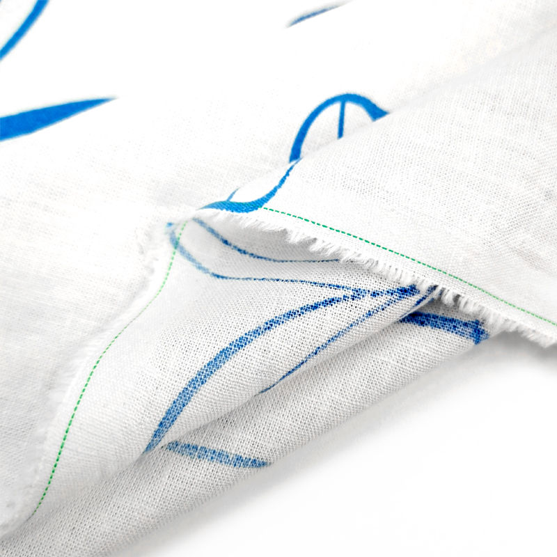 Yarn Dyed Fabric With Lightweight Soft Handfeeling Breathable Linen Viscose Fabrics