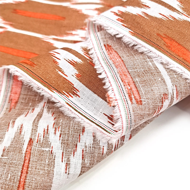 100% Linen Pure Natural Fabric Oeko-Tex Certificate Plain Dyed Solid Color for Clothes