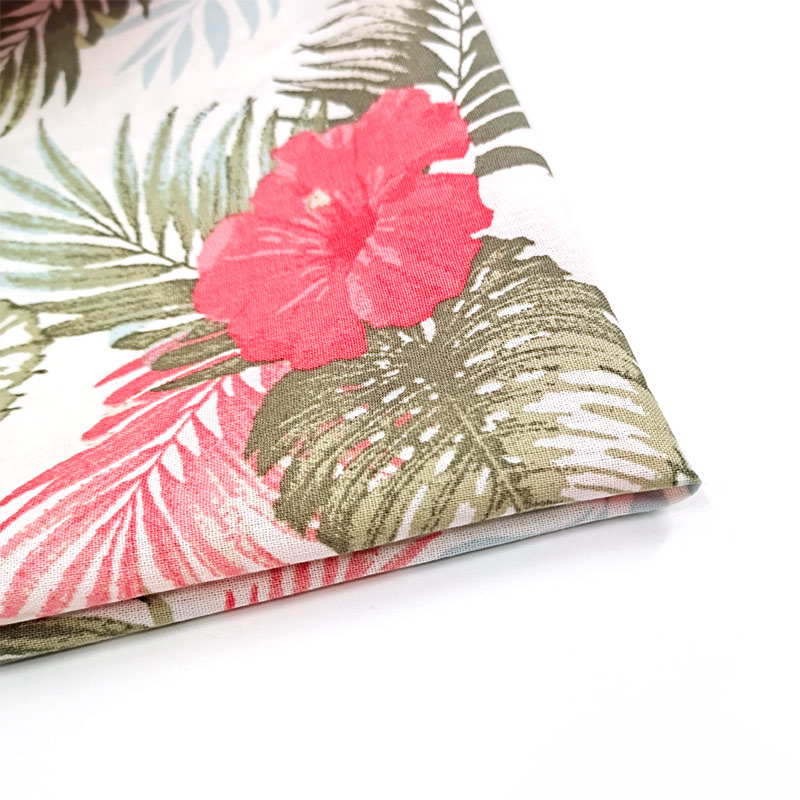 Good Price Soft Linen Cotton Striped Linen Dress Material Clothing Printed Linen Cotton Fabric