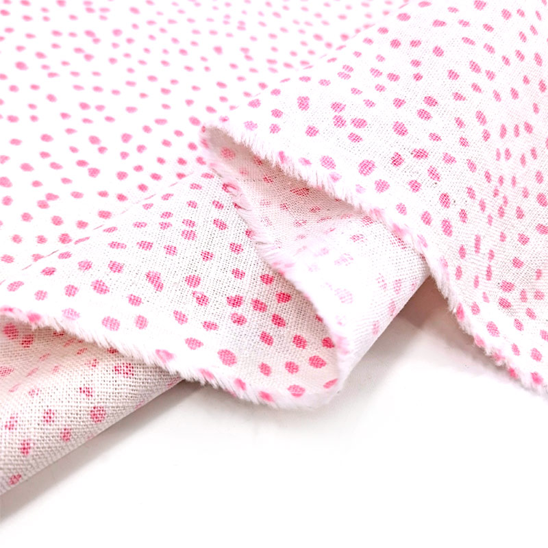 Factory High Quality Soft and Dye Pure Linen Cotton Clothing Printed 30% Linen 70% Cotton Fabric