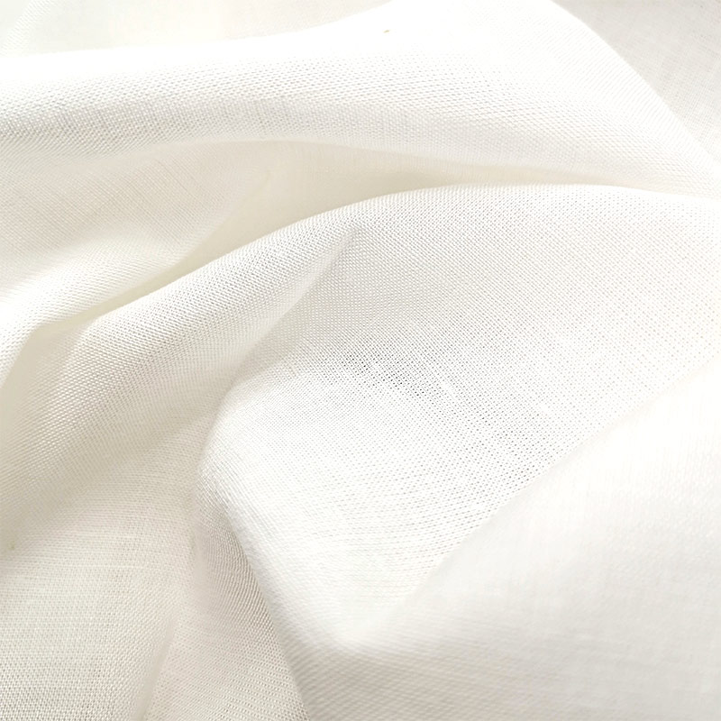 Yarn Dyed Fabric With Lightweight Soft Handfeeling Breathable Linen Viscose Fabrics