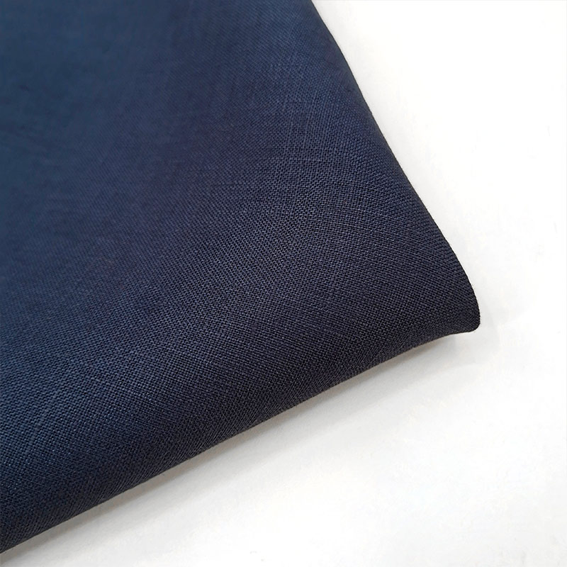 Factory Custom Linen Single Jersey Blackout Fabric Plain Soft Goods Vest Shirts Dresses Wholesale 100% Linen Fabric