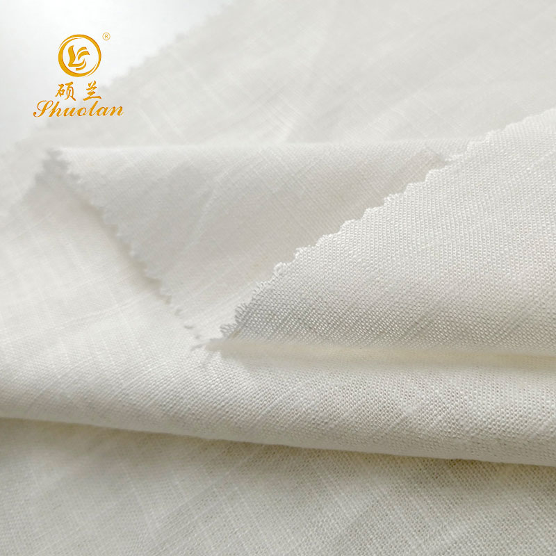 Eco-friendly Natural Linen Rayon Material Wholesale Breathable Diabetic Medium Thick Linen Viscose Blend Fabric Eco-friendly Natural Linen Rayon Material Wholesale Breathable Diabetic Medium Thick Linen Viscose Blend Fabric