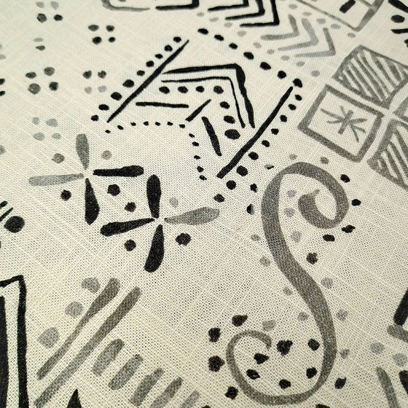 Viscose Linen Slubbed Pattern Linen Viscose Fabrics Solid Plain Dyed Linen Fabrics for Clothing