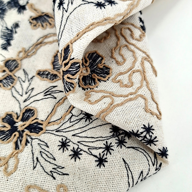 High Quality Soft Breathable 100%Linen Bamboo Woven Fabric