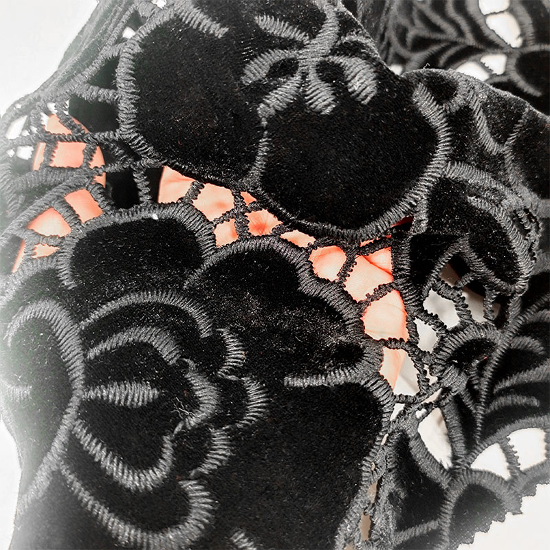 Customizable 100% Polyester Summer Vintage Breathable Heavy Craft Jacquard Fabric for Ladies Shirts and Dresses