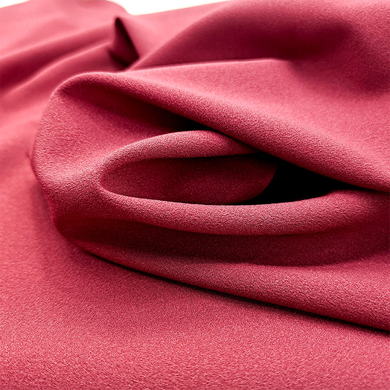 Low Moq Cheap Price Custom Printing Colors Thick Chiffon Crepe 100%Polyester Fabric