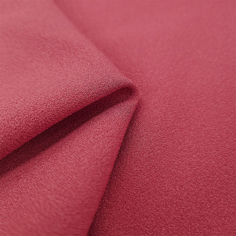 Low Moq Cheap Price Custom Printing Colors Thick Chiffon Crepe 100%Polyester Fabric