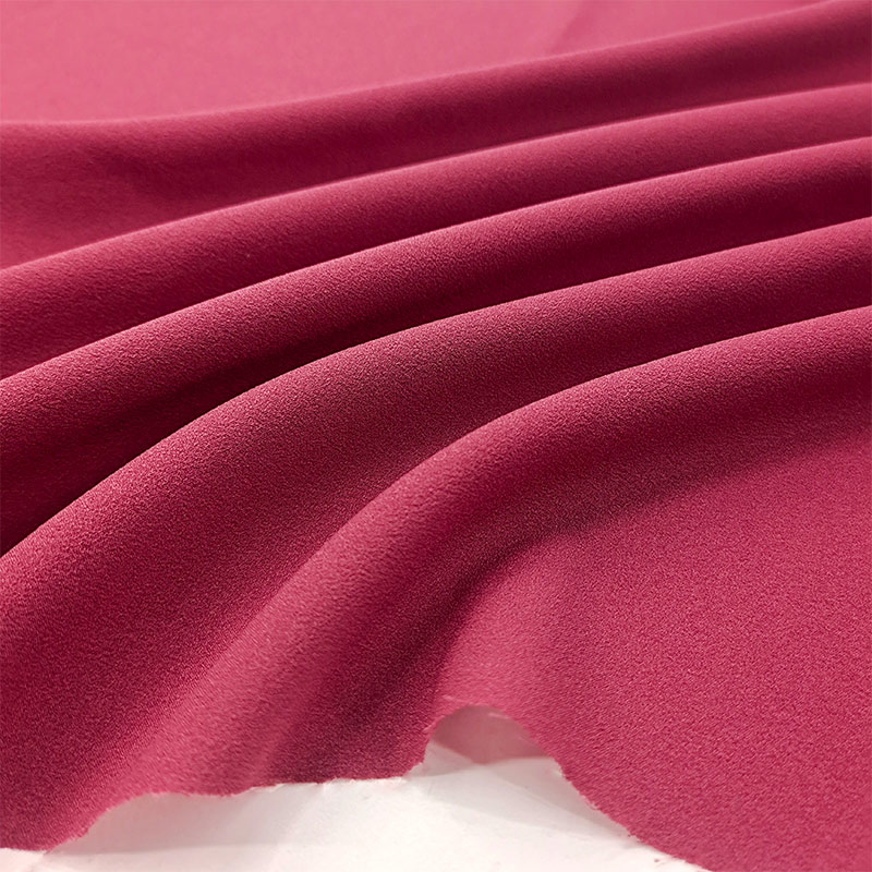 Low Moq Cheap Price Custom Printing Colors Thick Chiffon Crepe 100%Polyester Fabric