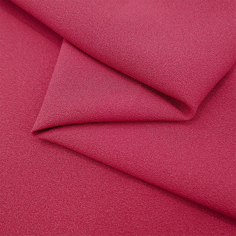 Low Moq Cheap Price Custom Printing Colors Thick Chiffon Crepe 100%Polyester Fabric