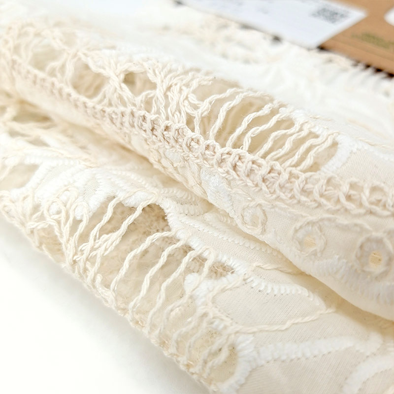 New Lace Wedding Embroidery Mesh Embroidery Fabric Dresses Polyester Nylon Cotton Fabric