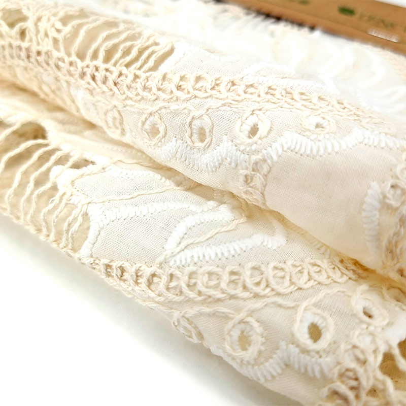 New Lace Wedding Embroidery Mesh Embroidery Fabric Dresses Polyester Nylon Cotton Fabric