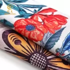 100% Cotton 40*40 133*72 120gsm floral print fabric for shirt skirt dress