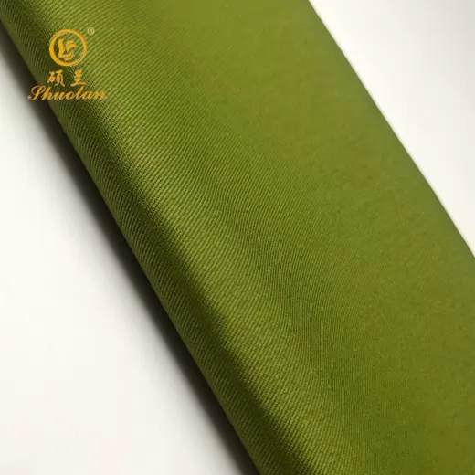 CVC 60/40 16*12 108*56 3/1 285GSM workwear twill fabric