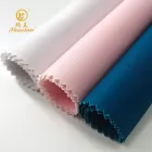 Twill weave medical wear fabric VAT dyeing with chlorine bleach resistant CVC 60/40 21*21 108*58